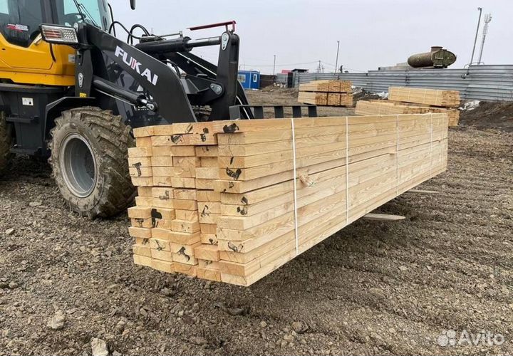 Доска обрезная ель