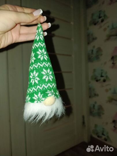 Милый гномик-светильник