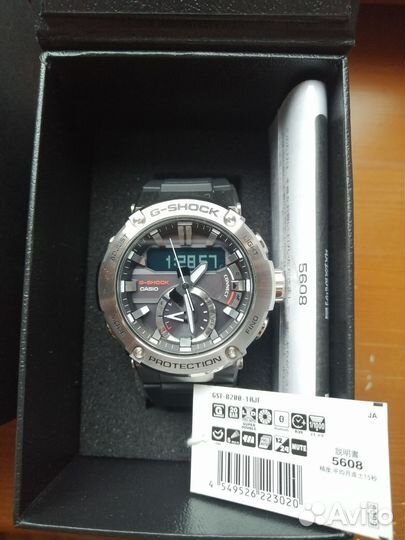 Часы Casio G-Shock GST-B200-1A оригинал Япония