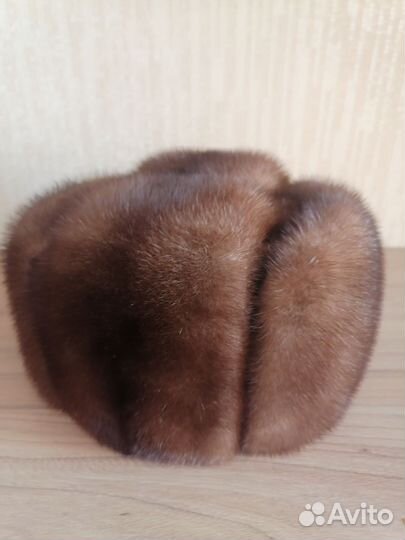 Шапка норковая мужская