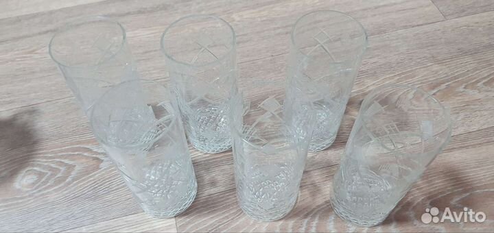 Хрустальные стаканы СССР