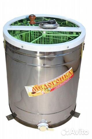 Медогонка 3-Х рам оборотная, бак нержавейка