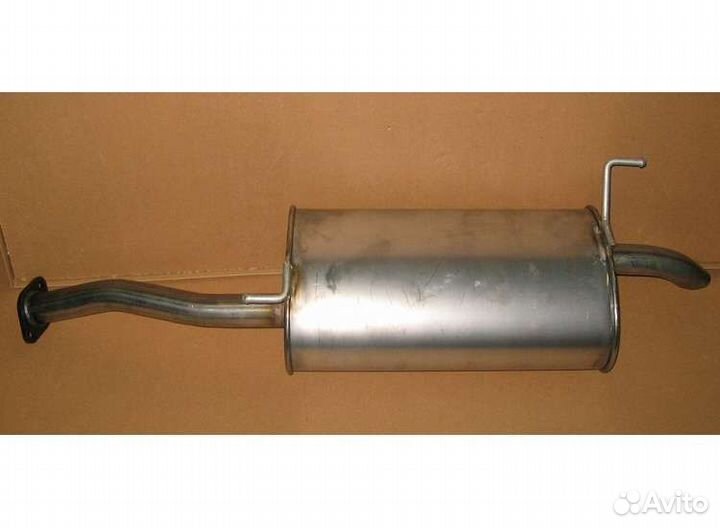 Задняя часть глушителя Джили Мк