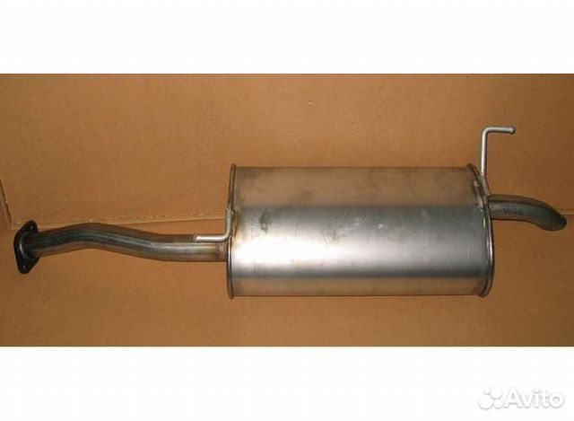 Задняя часть глушителя Джили Мк