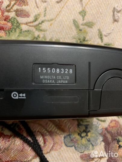 Плёночный фотоаппарат Minolta