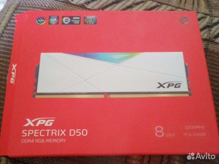 Оперативная память xpg ddr4 16gb 3200 mhz