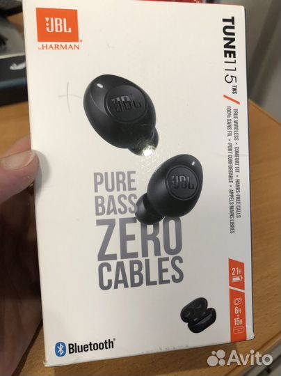 Кейс для беспроводных наушников jbl tune 115 tws