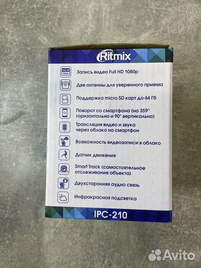 Wi-Fi камера наблюдения Ritmix IPC-210