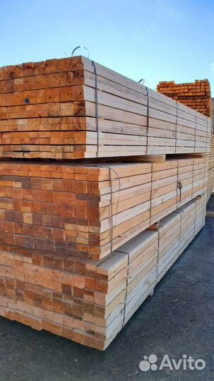 Брус камерная сушка, сосна 190х190мм, доставка