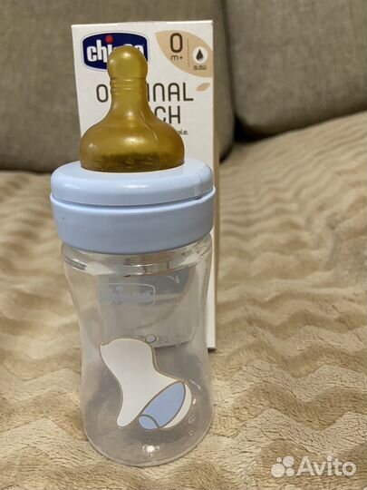 Бутылочка для кормления Chicco Original 0+