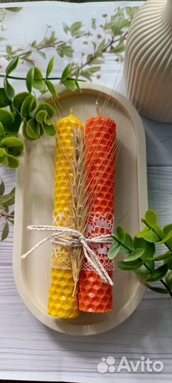 Свечи из вощины