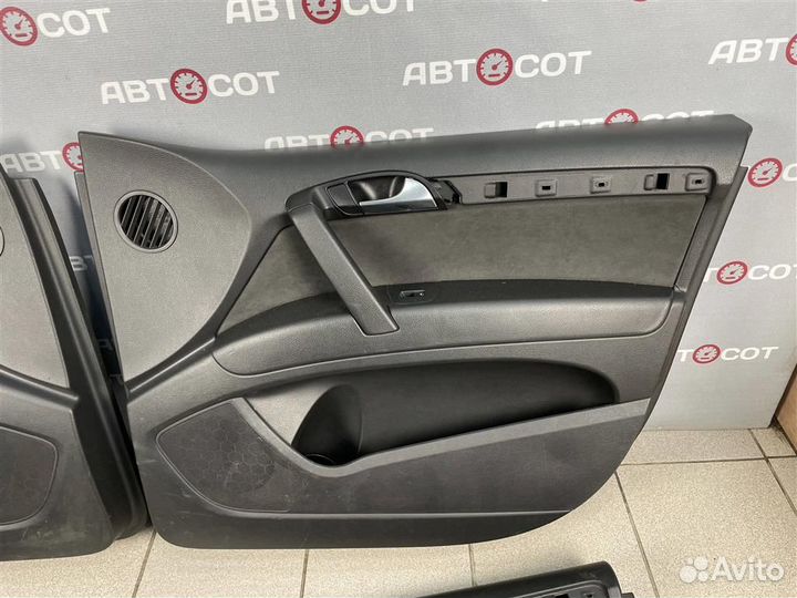 Дверные карты комплект Audi Q7 4L (2007-2010г.в.)
