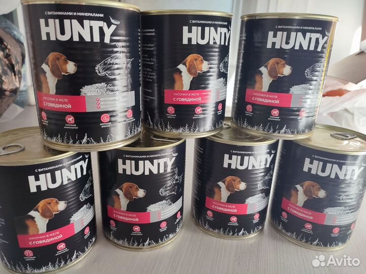 Корм для собак Hunty