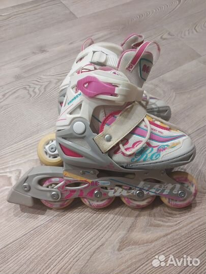 Роликовые коньки детские раздвижные