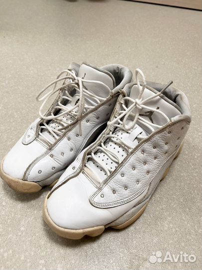 Air jordan 13 pure platinum