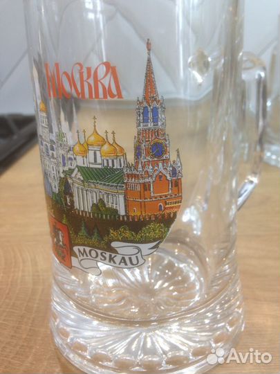 Пивная кружка Москва. Пивной бокал Москва