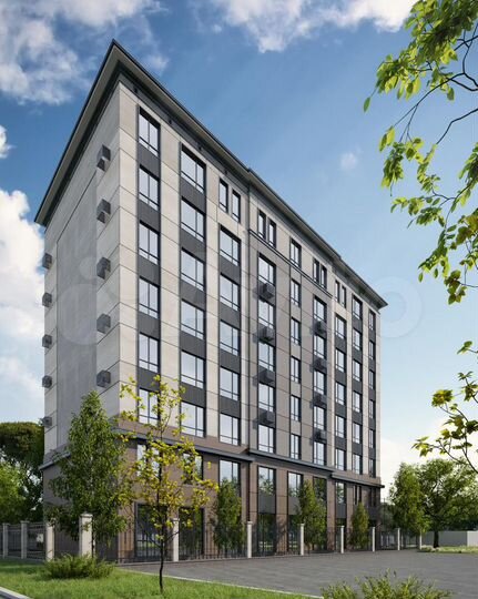 1-к. квартира, 38,9 м², 6/8 эт.