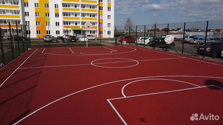 Покрытие из резиновой крошки