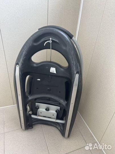 Детские санки поастиковые с матрасом б/у