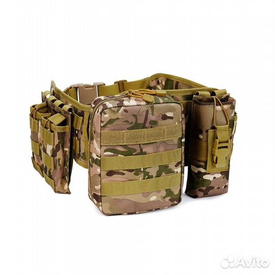 Тактический пояс с подсумками