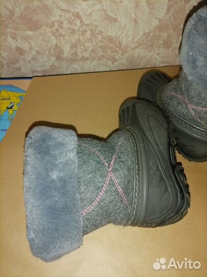 Сапоги зимние детские 23 размер для мальчика