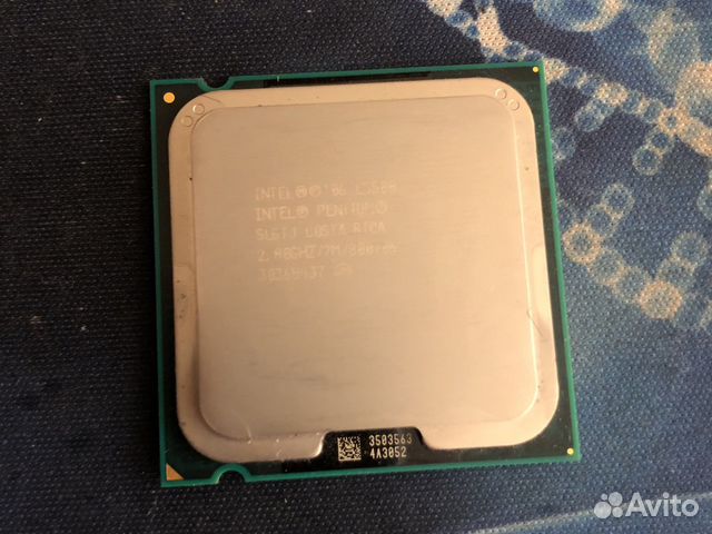 Процессор intel pentium e5500