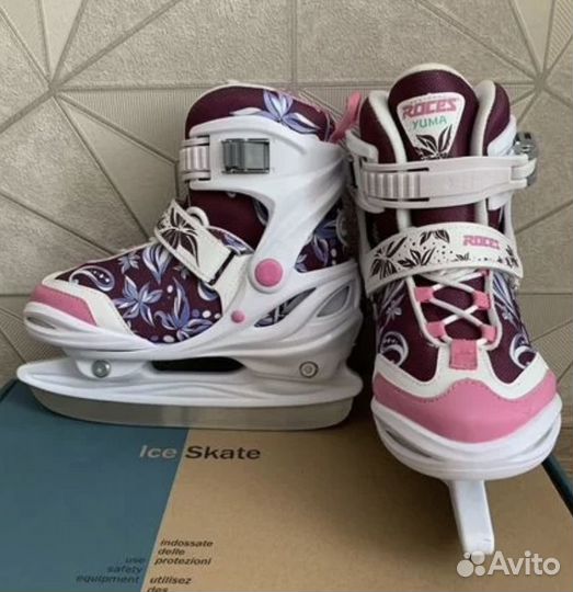 Коньки раздвижные детские Roces yuma 30-35 р-р