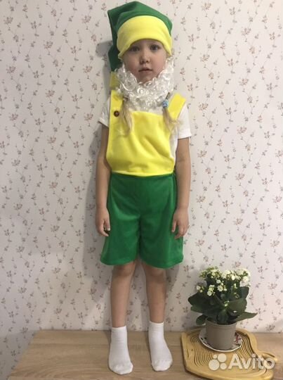 Новогодний костюм гномик