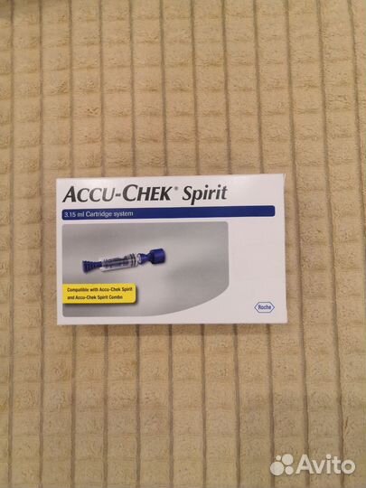 Картриджи акку чек спирит