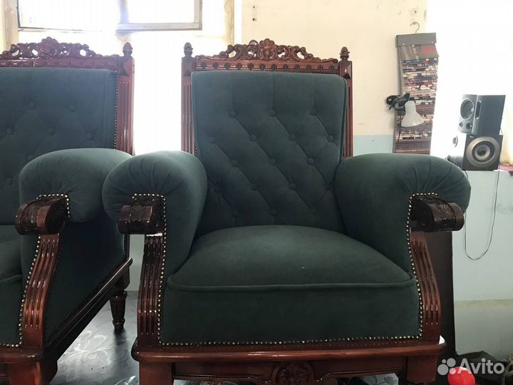 Реставрация мягкой мебели, любой сложности