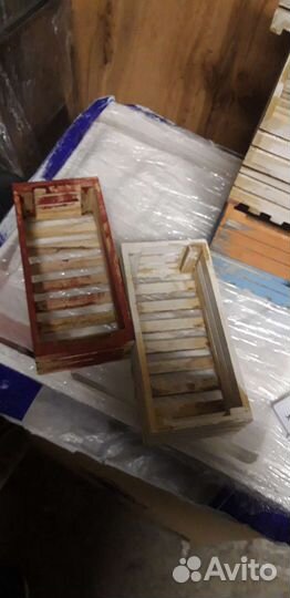 Ящики из дерева декоративные