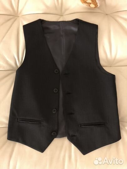 Жилетка школьная 36/128 для мальчика первоклассник