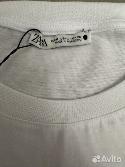 Футболка женская Zara оригинал, m