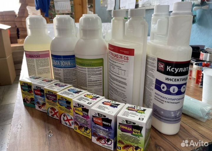 Уничтожение тараканов и клопов с гарантией