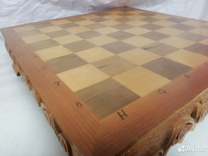 Большие резные шахматы Ручная работа