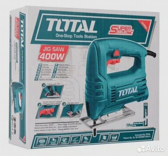 Лобзик электрический,total 400 вт. TS2045565