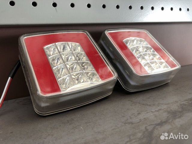 Неоновые светодиодные фонари на прицеп 2 шт