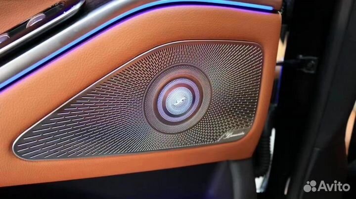 Динамики Burmester на Mercedes S Class W223