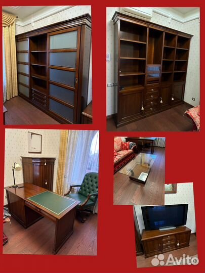 Мебель из массива для кабинета