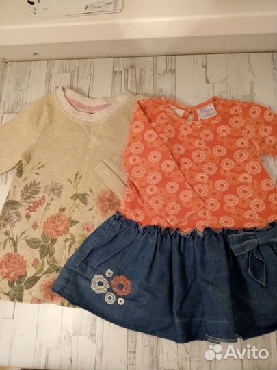 Одежда на девочку 86 92 пакетом
