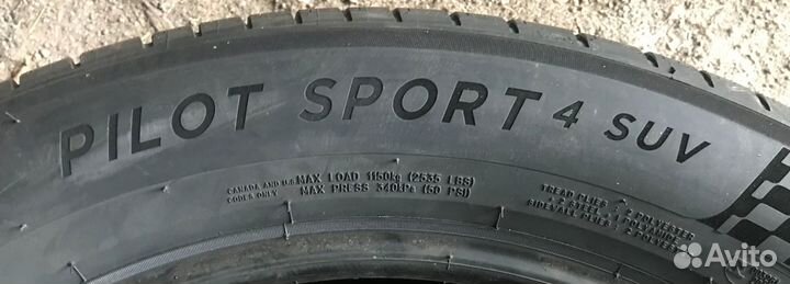 Michelin Pilot Sport 4 SUV 275/50 R21