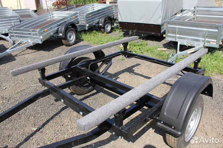 Прицеп для лодки (самосвальный, не бу)