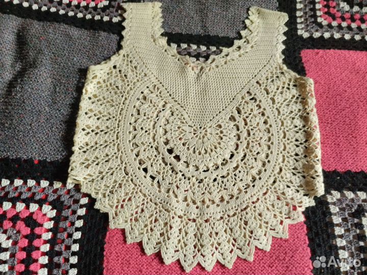 Костюм ручная вязка крючком