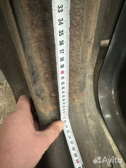 Крепление бака ман