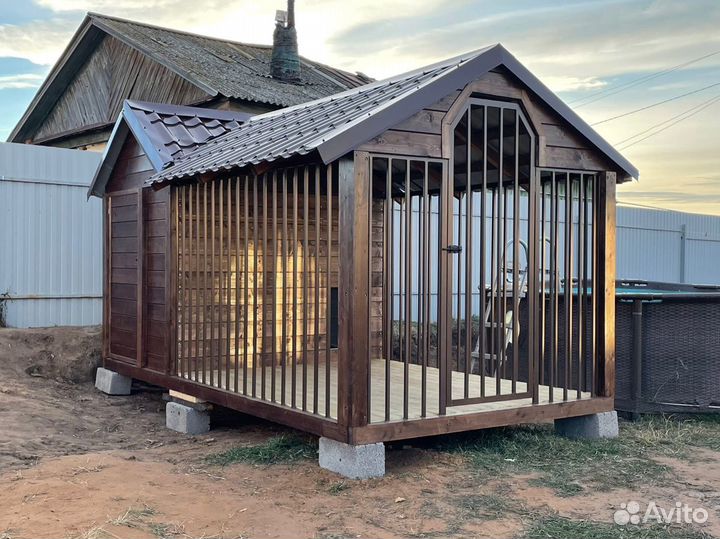 Вольер будка