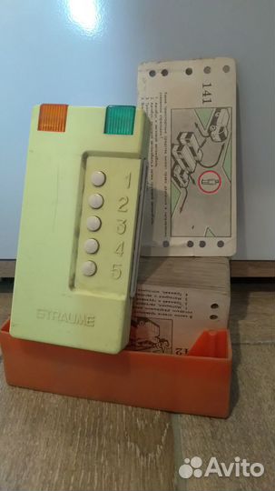 Советская игра с карточками пдд СССР