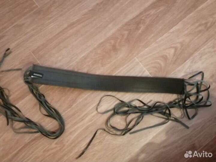 Ремень женский натуральная кожа чёрный италия