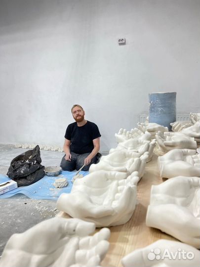 Кашпо органайзер подставка «рукиДавида» «ладони»