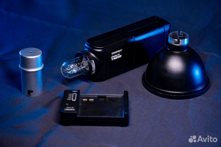 Yongnuo YN200 + S-bracket bowens и набор насадок