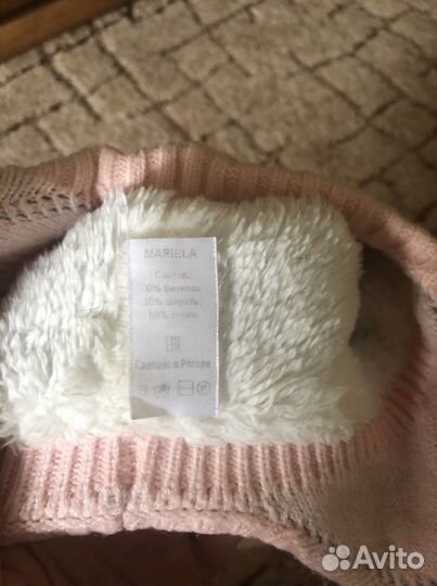 Шарф и шапка на девочку